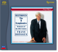 BEETHOVEN The 9 Symphonies, Orchestra of the 18th Century, Conducted by Frans Brüggen (ESOTERIC 5x Hybrid SACD´s)